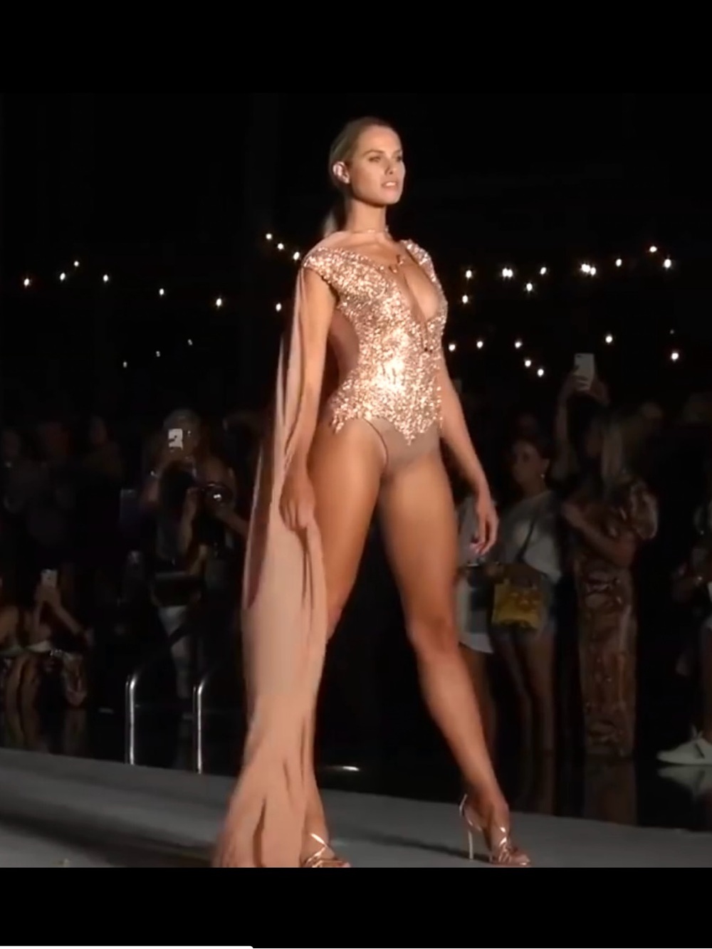 NEW with tags Badgley Mischka SWIM PAGEANT/COMPETITION One piece SZ S MSRP $399
